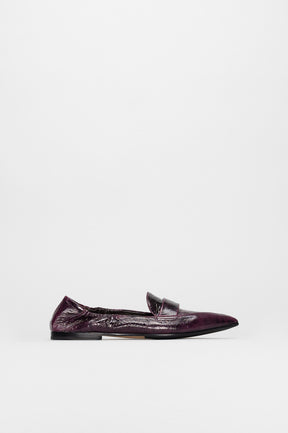 Soft Loafer Grace | Faded Cherry Red Patent Nappa Leather