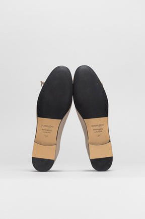 Ballet Flat Giorgia | Sand Beige Nappa Leather