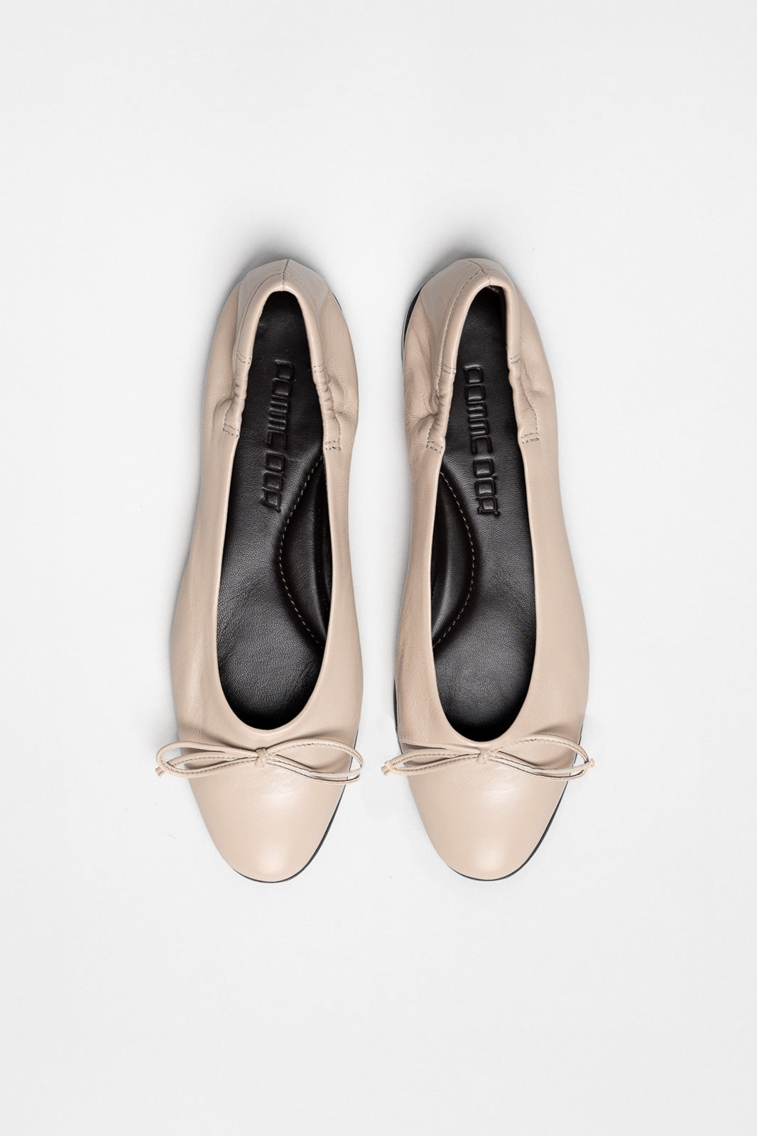 Ballet Flat Giorgia | Sand Beige Nappa Leather