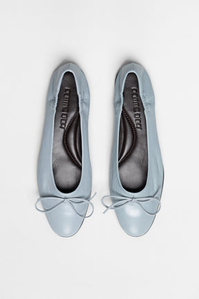 Ballet Flat Giorgia | Sky Blue Nappa Leather