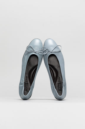 Ballet Flat Giorgia | Sky Blue Nappa Leather