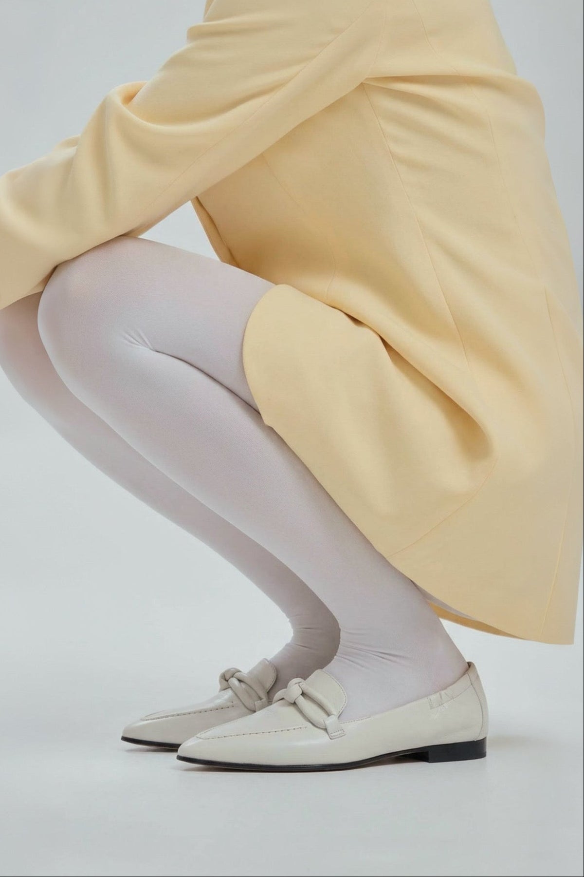 Glove Loafer Grace | Off-White Nappa Leather