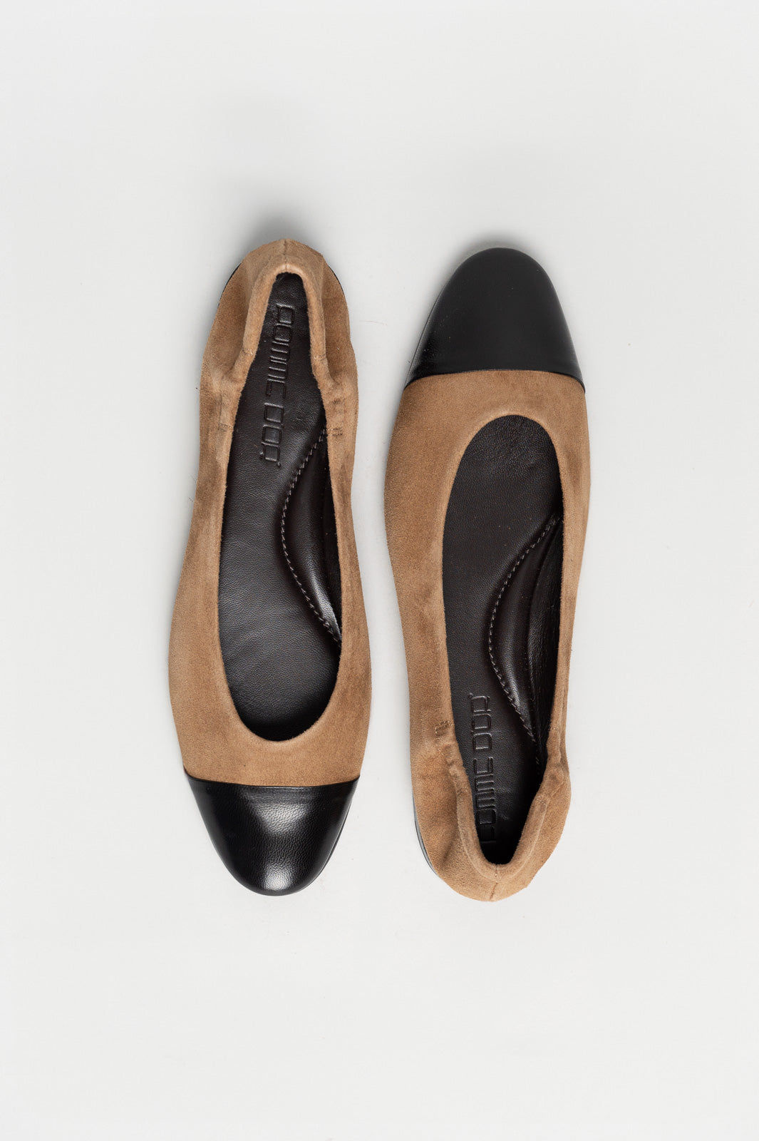 Ballet Flat Giorgia | Two Tone Suede & Nappa