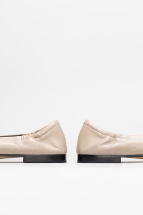 Ballet Flat Giorgia | Beige Black Nappa Leather