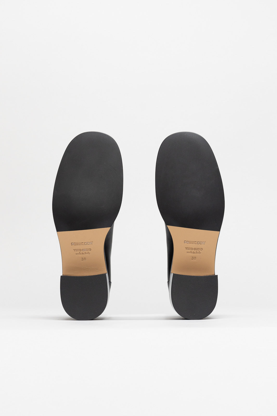 Heeled Loafer  | Noble Black Nappa Leather