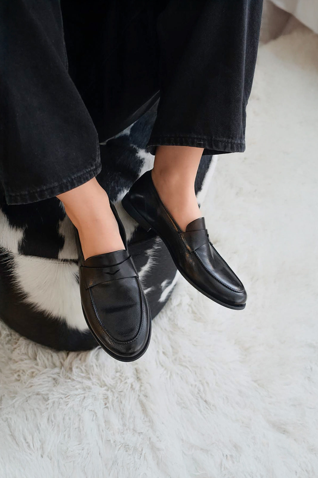 Penny Loafer Abidal | Black Calf Leather