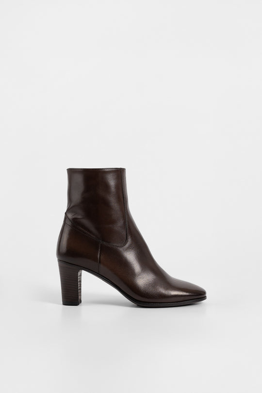 Ankle Boot Nibs | Brown Calf Leather