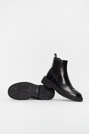 Chelsea Boot Cleo | Deep Black Calf Leather
