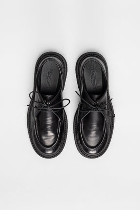 Lace-Up Shoe Cleo | Deep Black Calf Leather