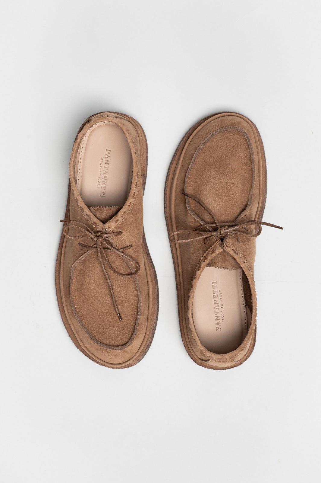 Men's Apron Toe Moccasin Garamor | Tobacco Brown Nubuck