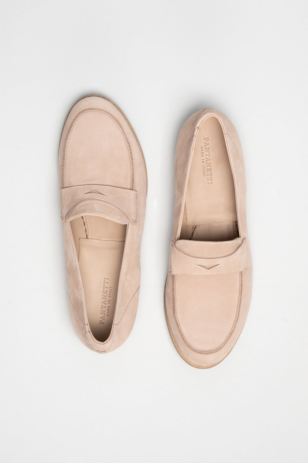 Penny Loafer Abidal | Linen Beige Nubuck