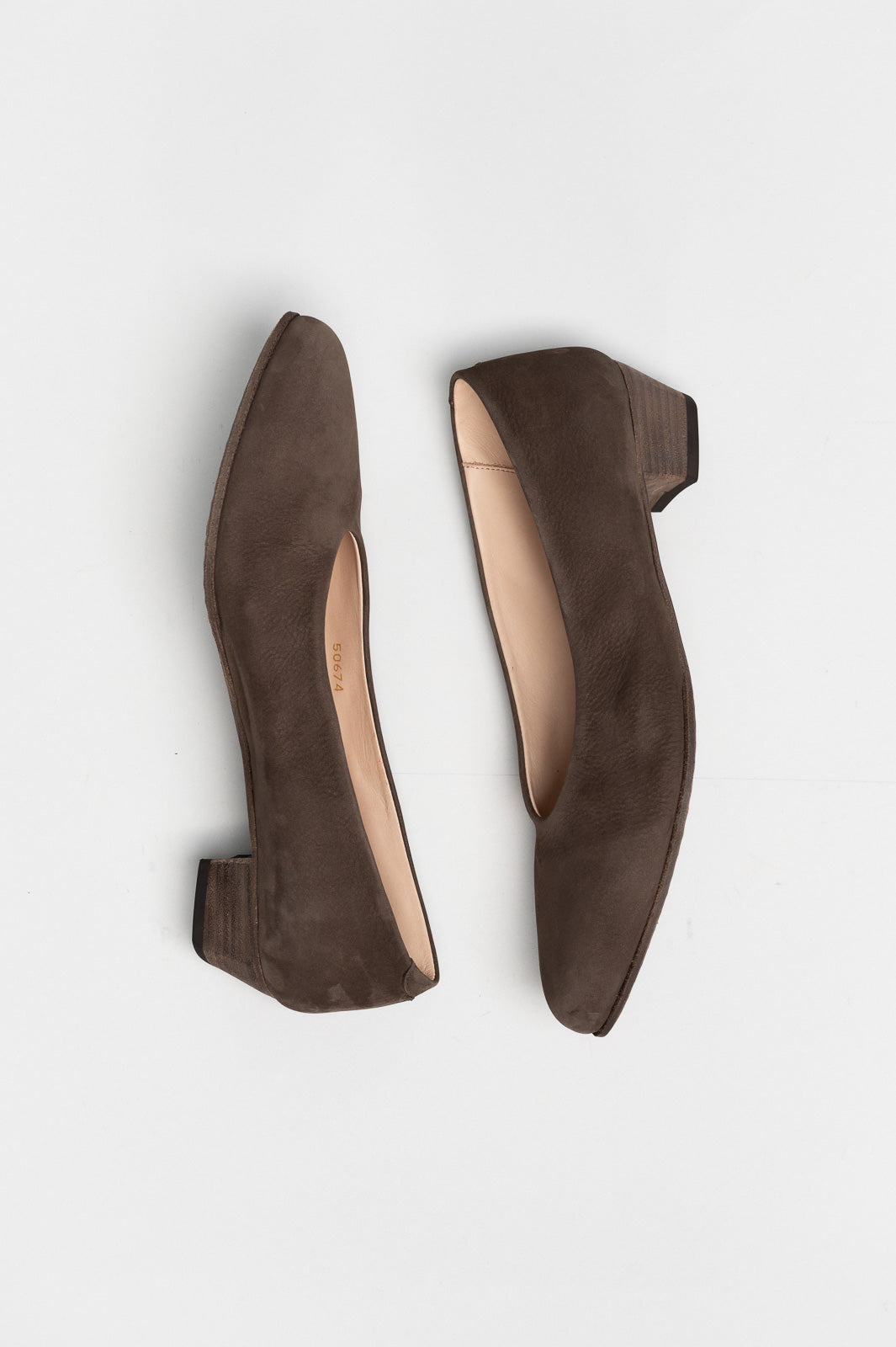 Pump Paik | Mud Brown Nubuck