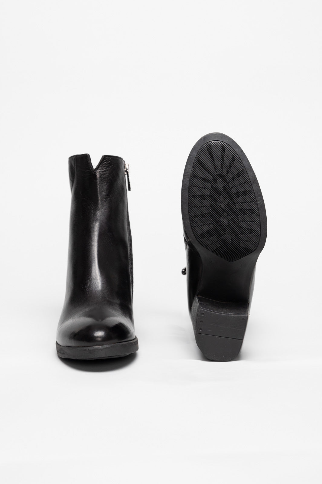 Ankle Boot Belle | Black Calf Leather