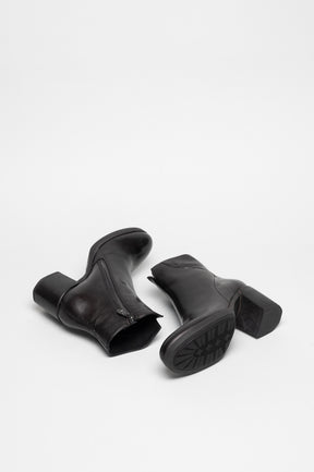 Ankle Boot Belle | Black Calf Leather