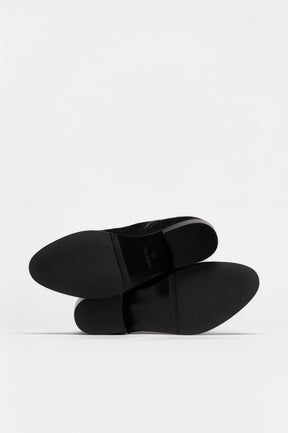 Zip Boot Zoe | Velvet Black Suede