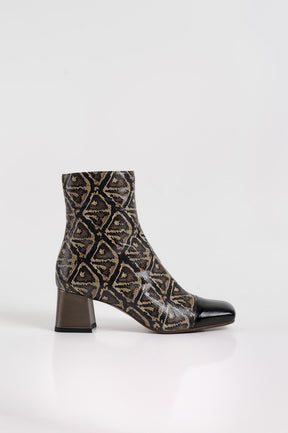Ankle Boot Volkiria | Lizard Printed Leather