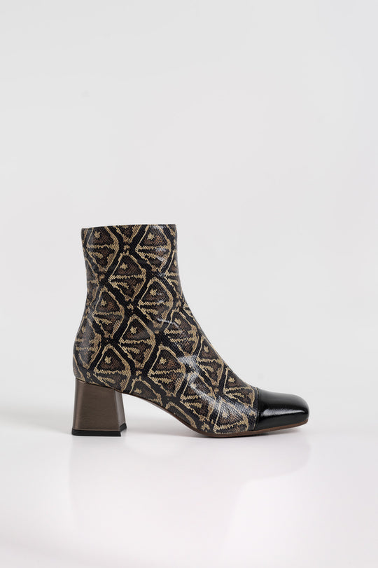 Ankle Boot Volkiria | Lizard Printed Calf Leather