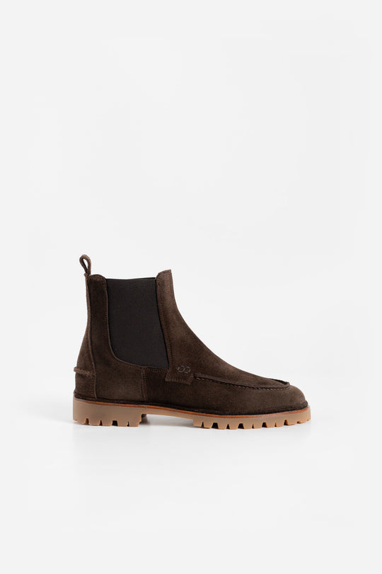 Chelsea Boot Otterproof | Nougat Brown Suede