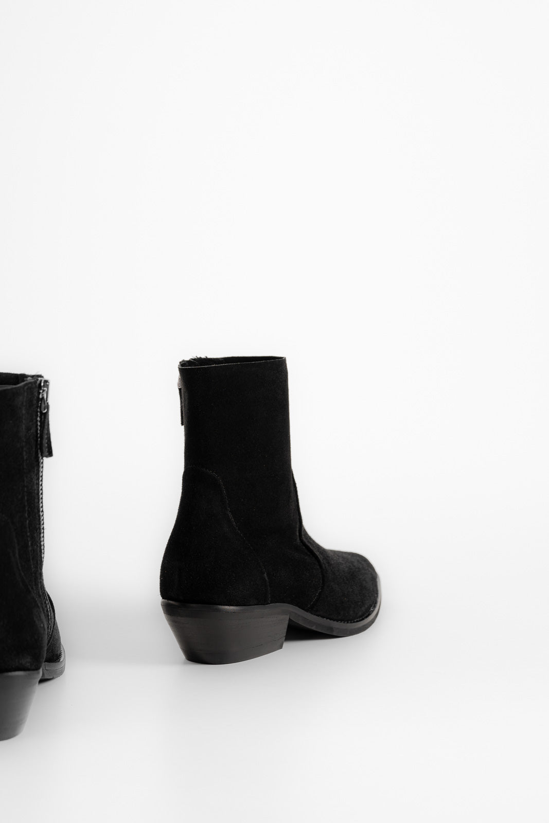 Cuban Boot Sierra | Black Suede