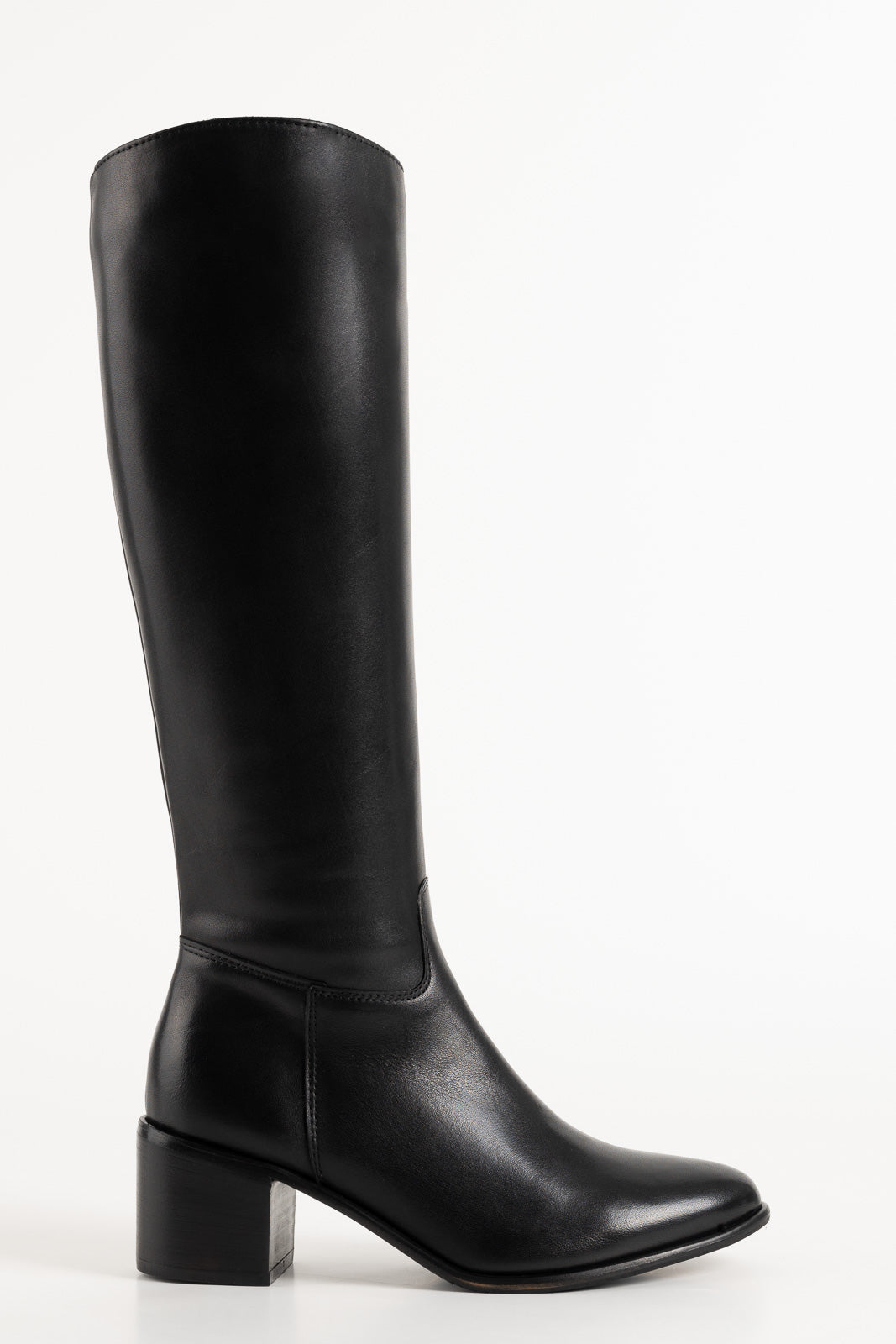 Signature High Boot Viona 6cm | Black Calf Leather