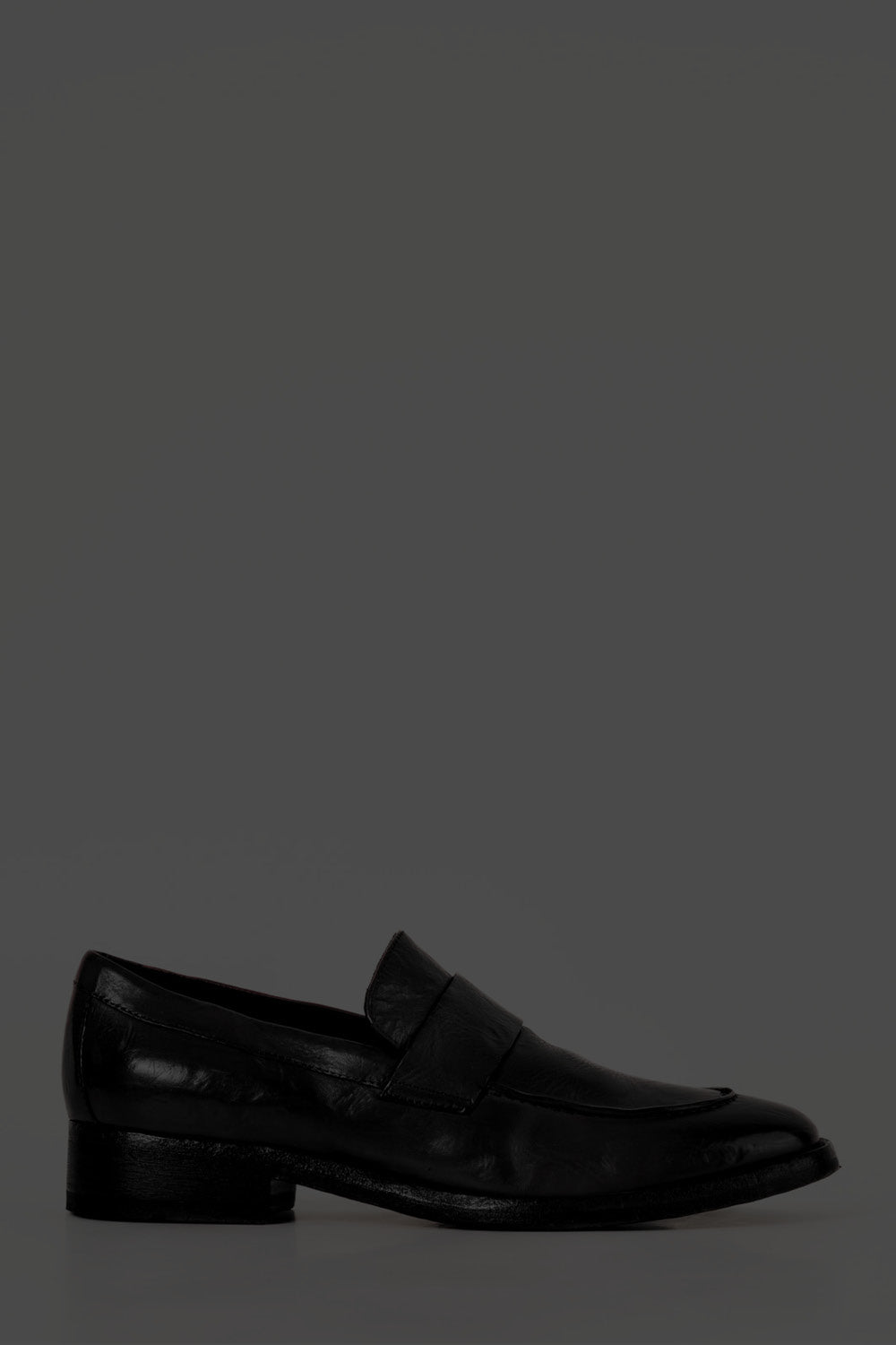 Loafer Capici | Black Washed Calf Leather
