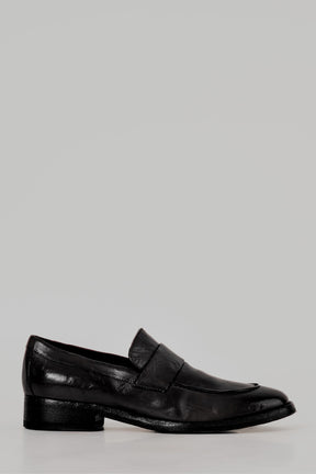 Loafer Capici | Black Washed Calf Leather