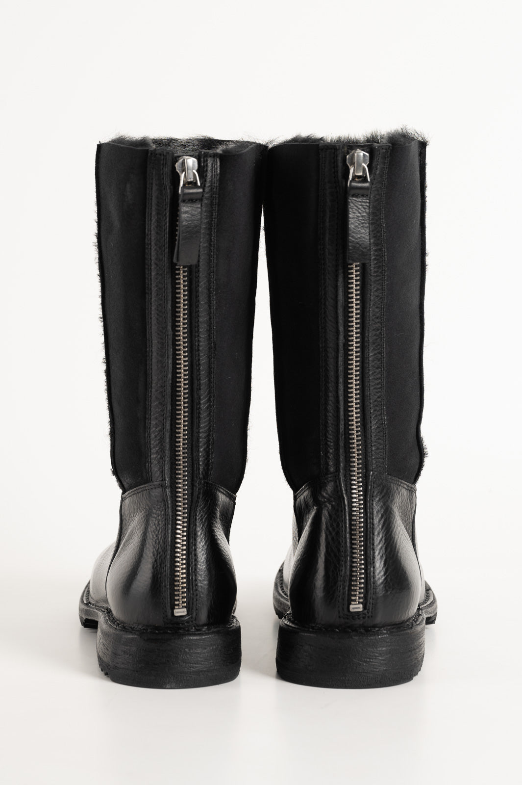 Zip Boot Kobe | Raw Black Calf Leather