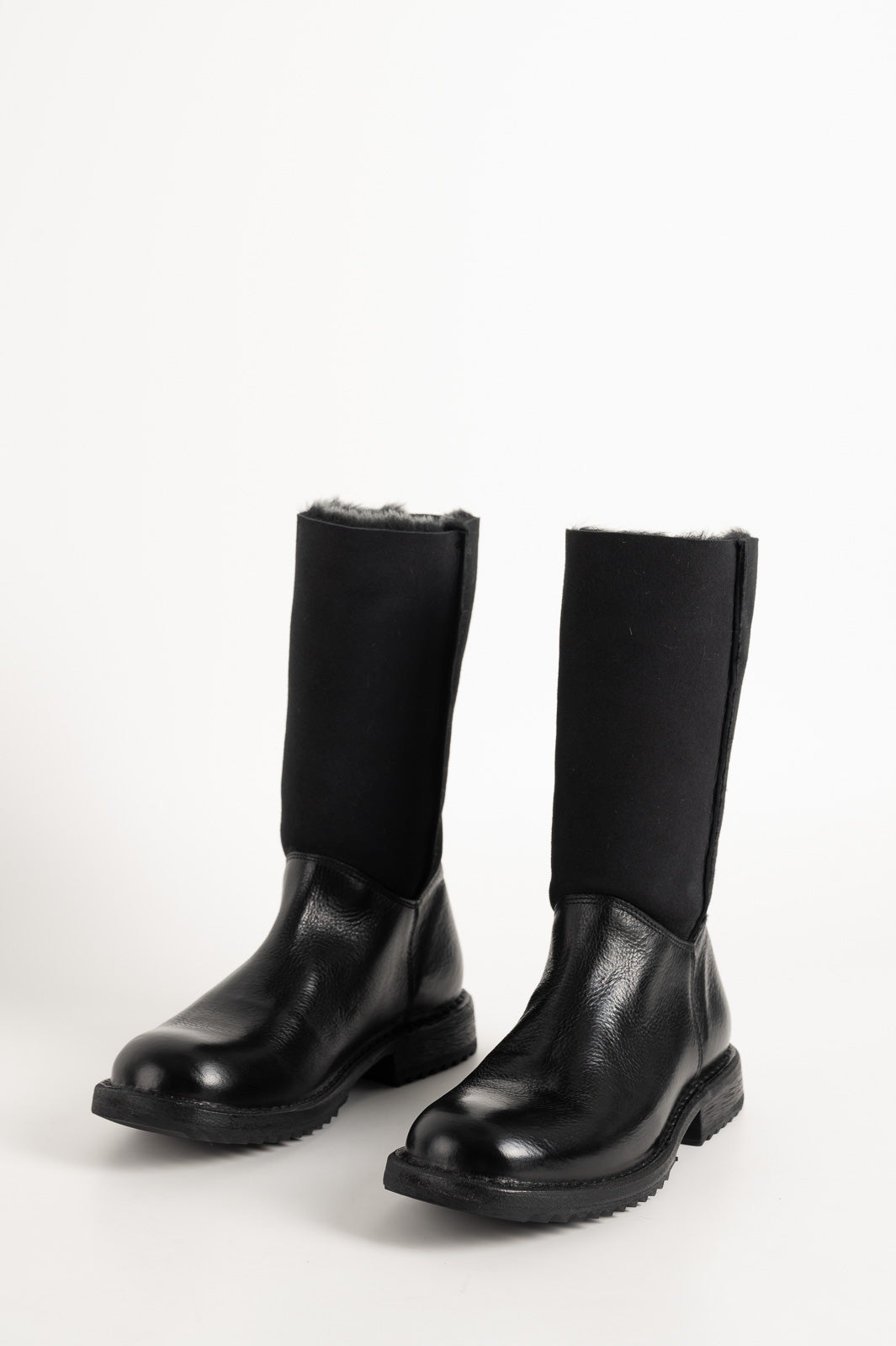 Zip Boot Kobe | Raw Black Calf Leather
