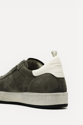 Low-top Sneaker Magic | Dirty Lavagna Green Nubuck