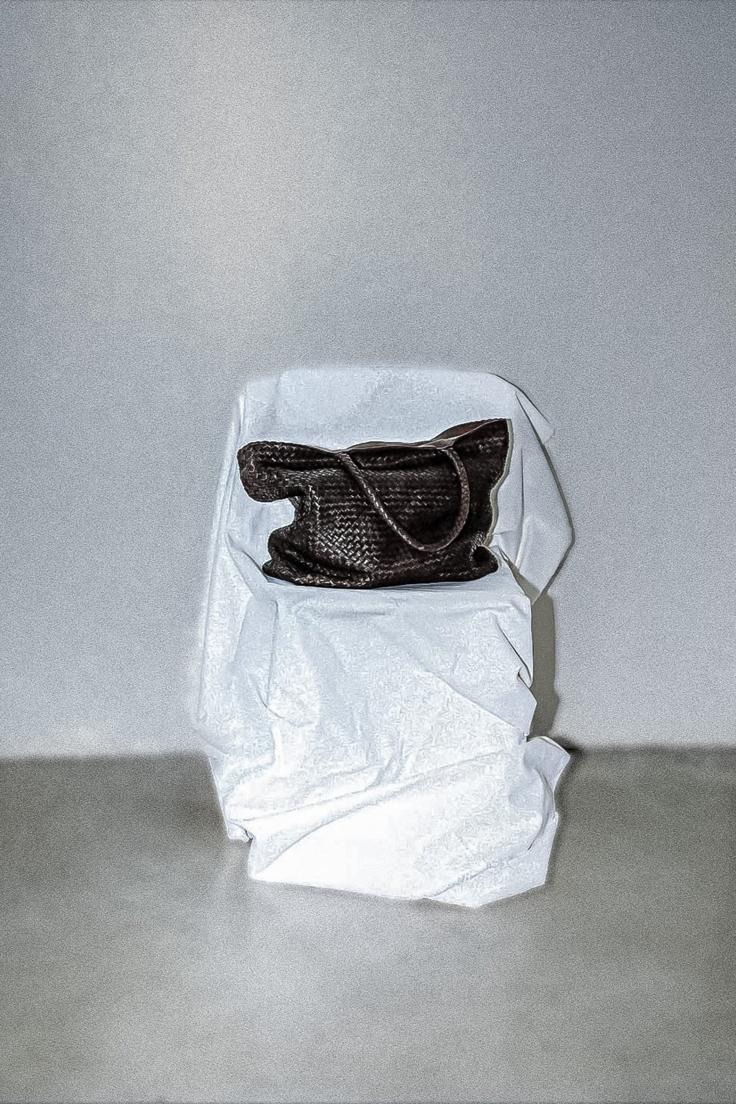 Tote Bag Class | Dark Brown Woven Calf Leather