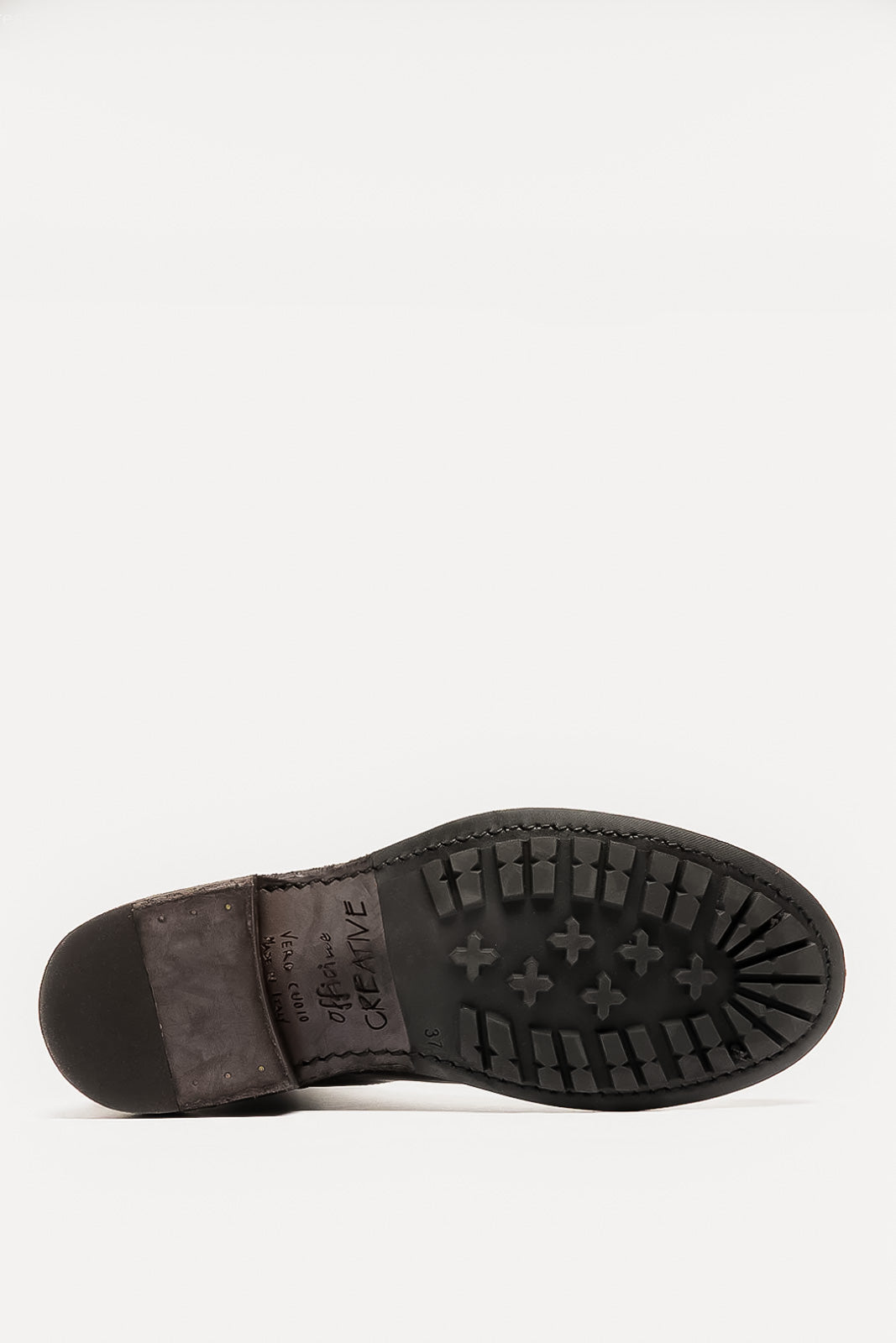 Zipper Boot Legrand | Brown Washed Buffalo Leather