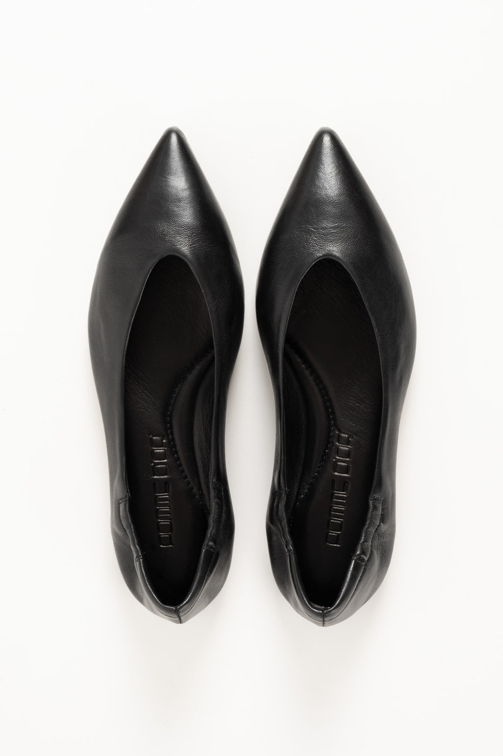 Ballet Flat Ingrid Black Nappa Leather