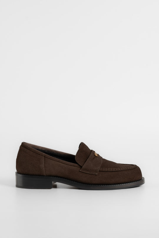 Penny Loafer Blair | Coffee Brown Suede