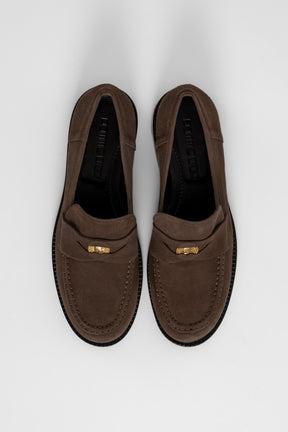 Penny Loafer Blair | Coffee Brown Suede