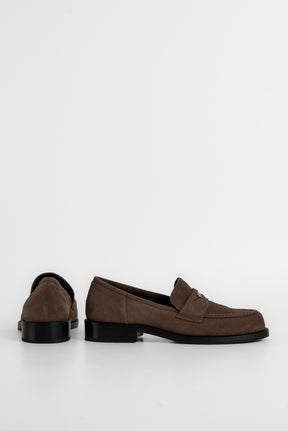 Penny Loafer Blair | Coffee Brown Suede
