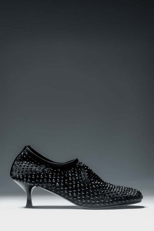 Crystal Pump Miss | Black Strass
