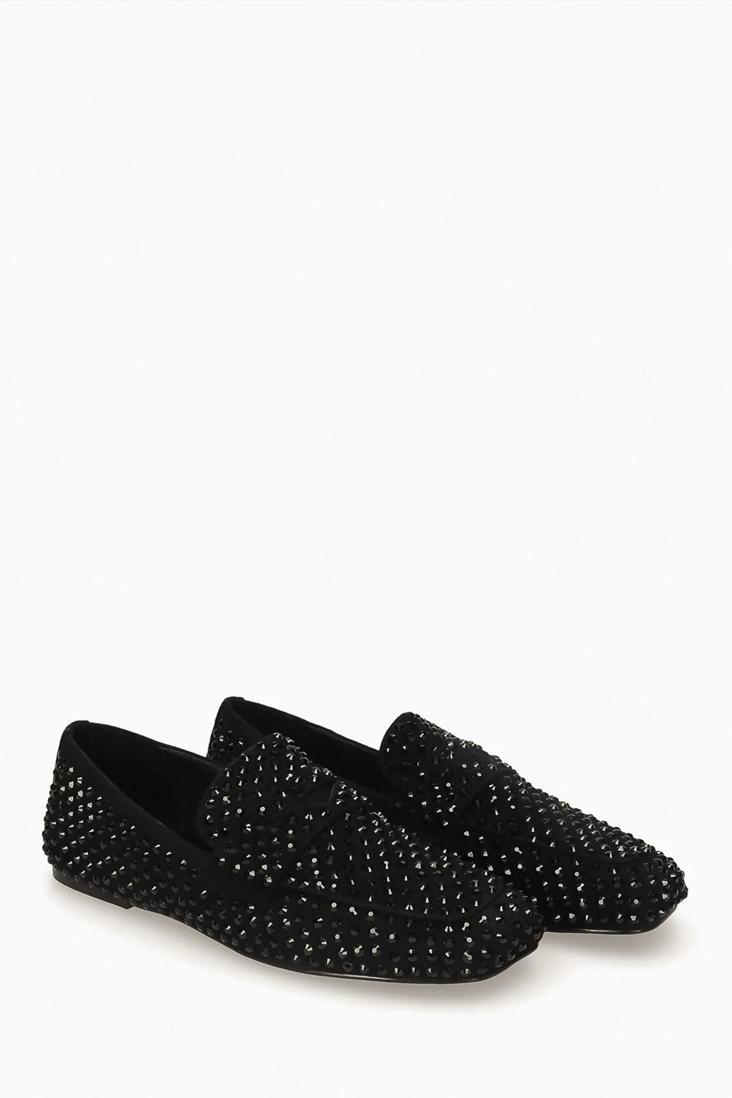 Crystal Loafer Vanity | Black Strass