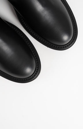 Stretch Boot Malibu | Noble Black Calf Leather