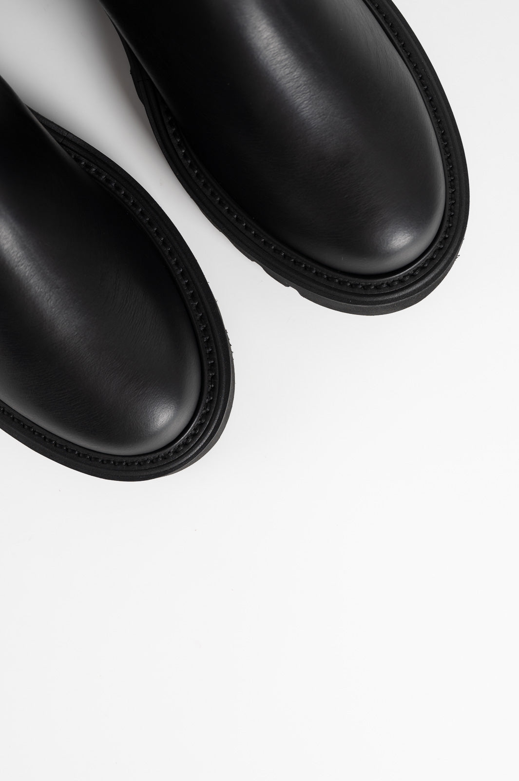 High Boot Malibu | Noble Black Calf Leather