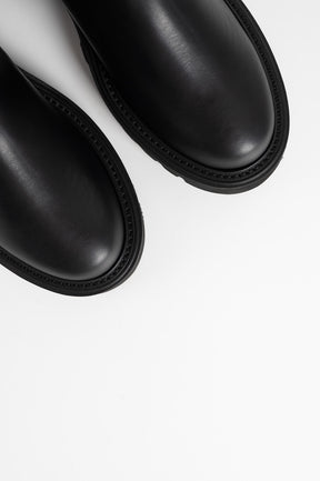 High Boot Malibu | Noble Black Calf Leather