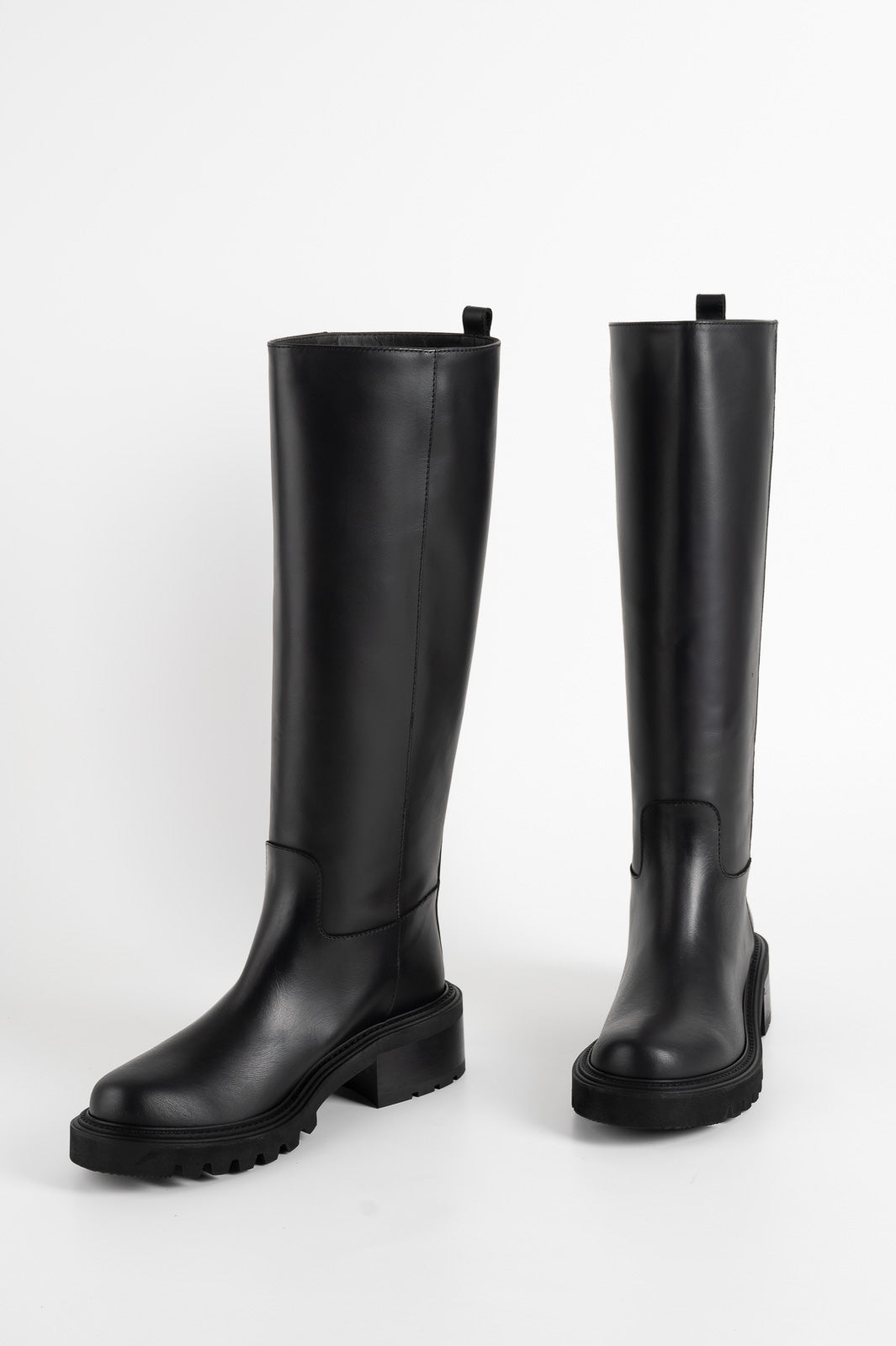 High Boot Malibu | Noble Black Calf Leather
