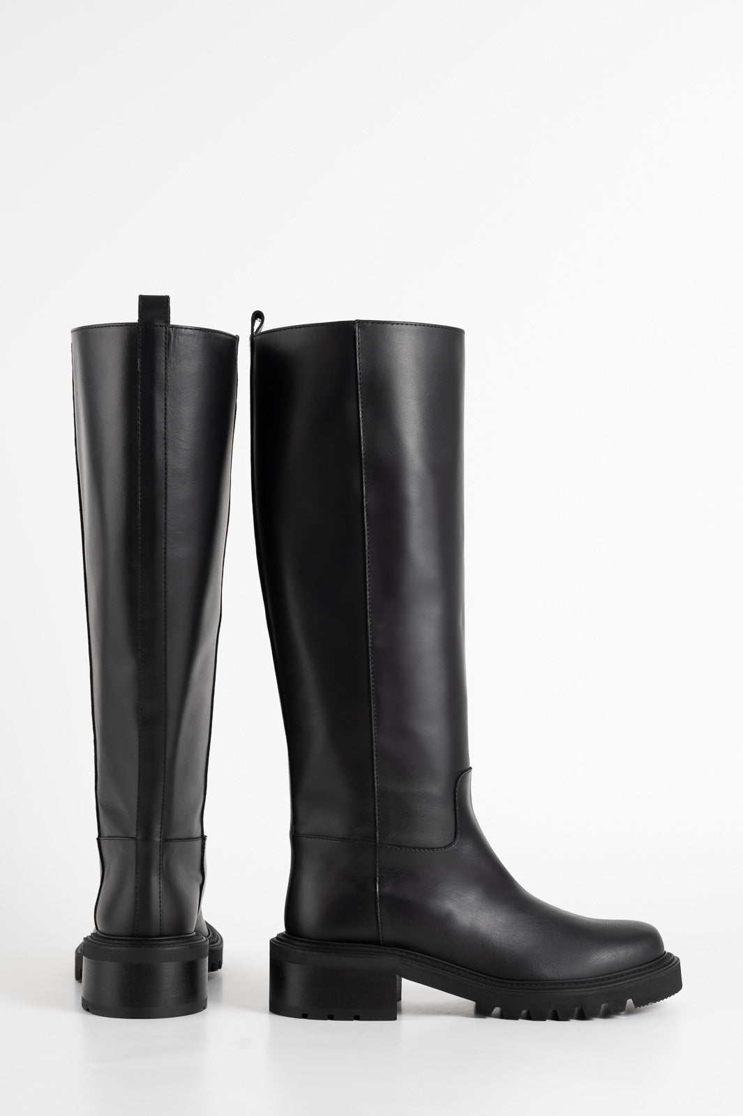 High Boot Malibu | Noble Black Calf Leather