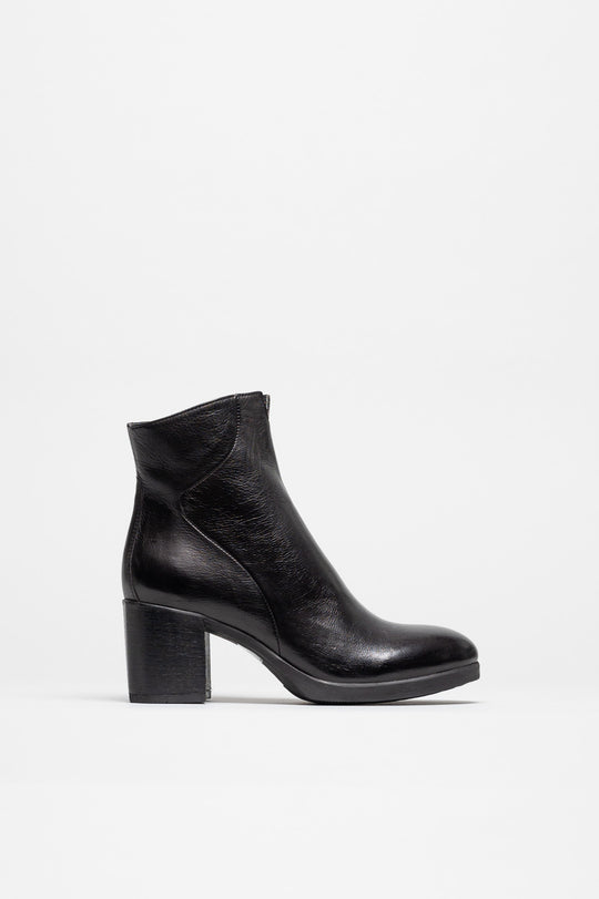 Ankle Boot Belle | Black Calf Leather