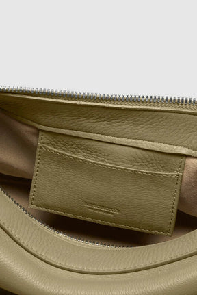 Bag Anna | Mauve Green Calf Leather