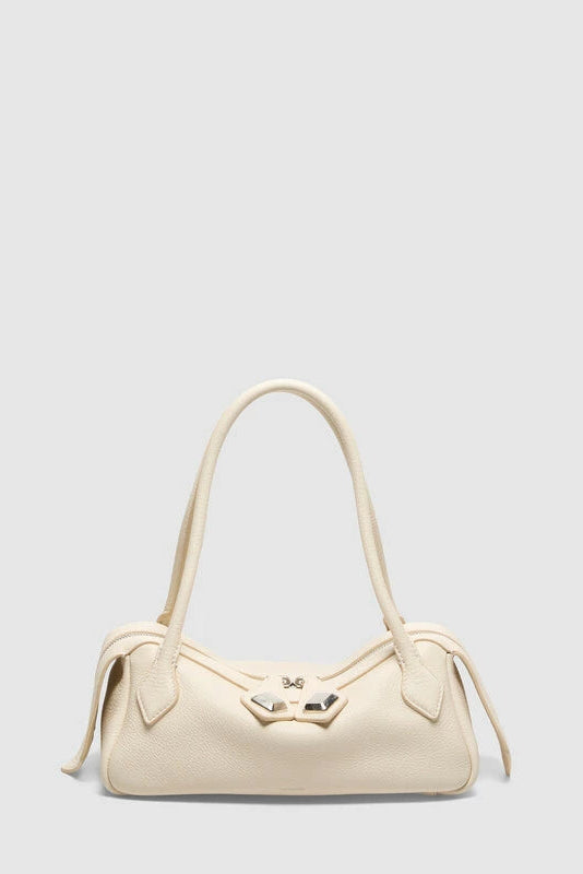Bag Anna | Milk White Calf Leather