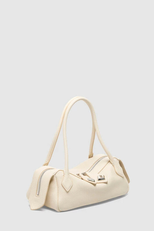 Handbag Anna | Milk White Calf Leather