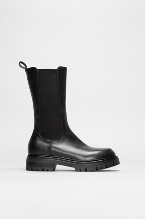 Chelsea Boot Truck | Graphite Black Calf Leather