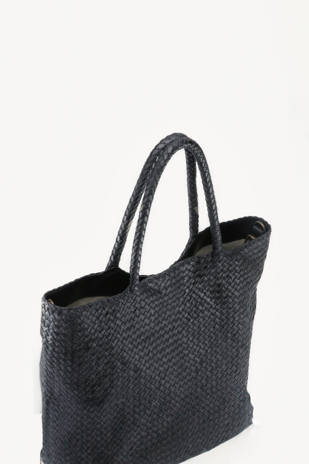 Tote Bag Class | Woven Navy Seal Leather