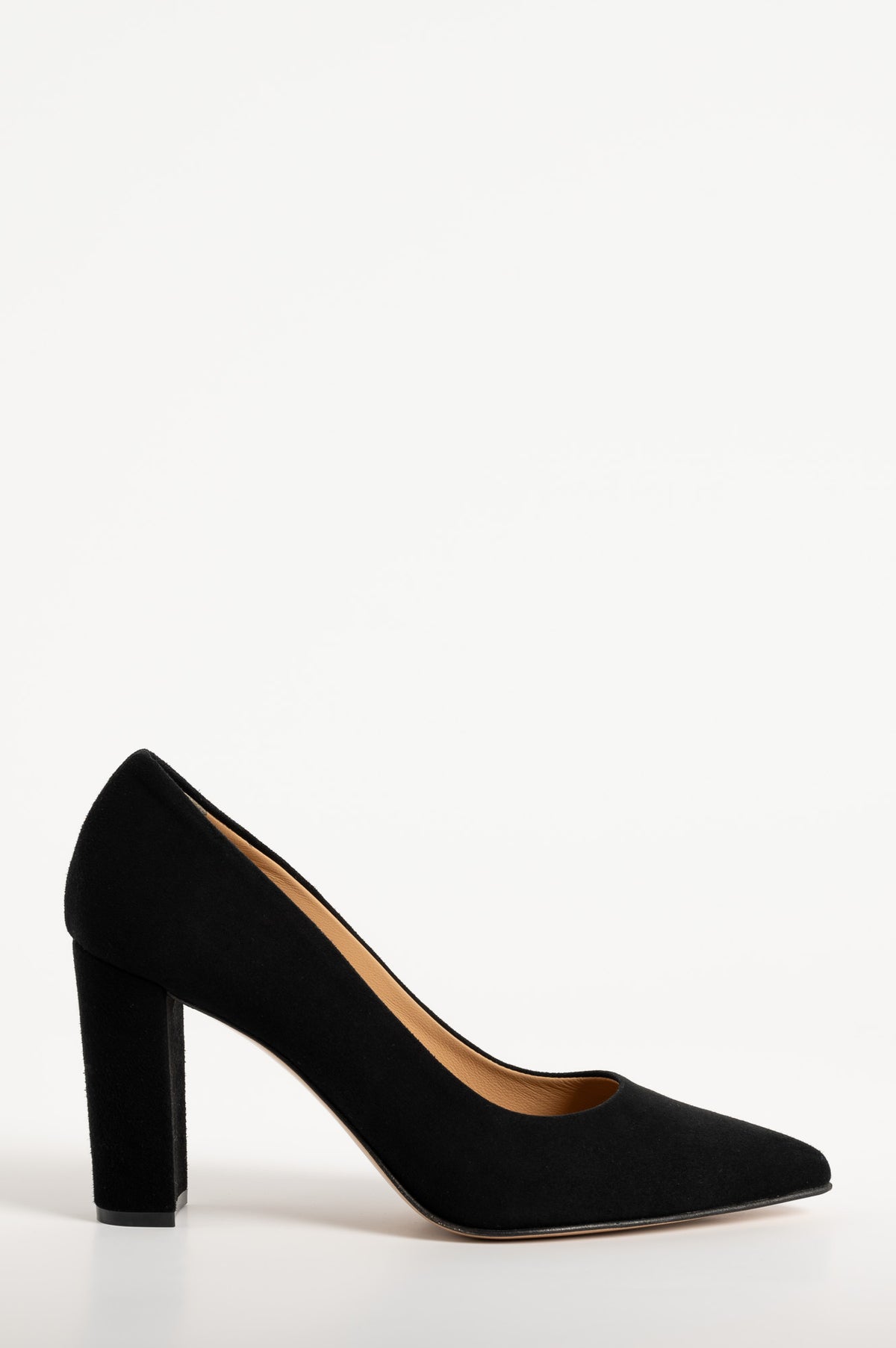 Pump 120 | Black Suede 8cm