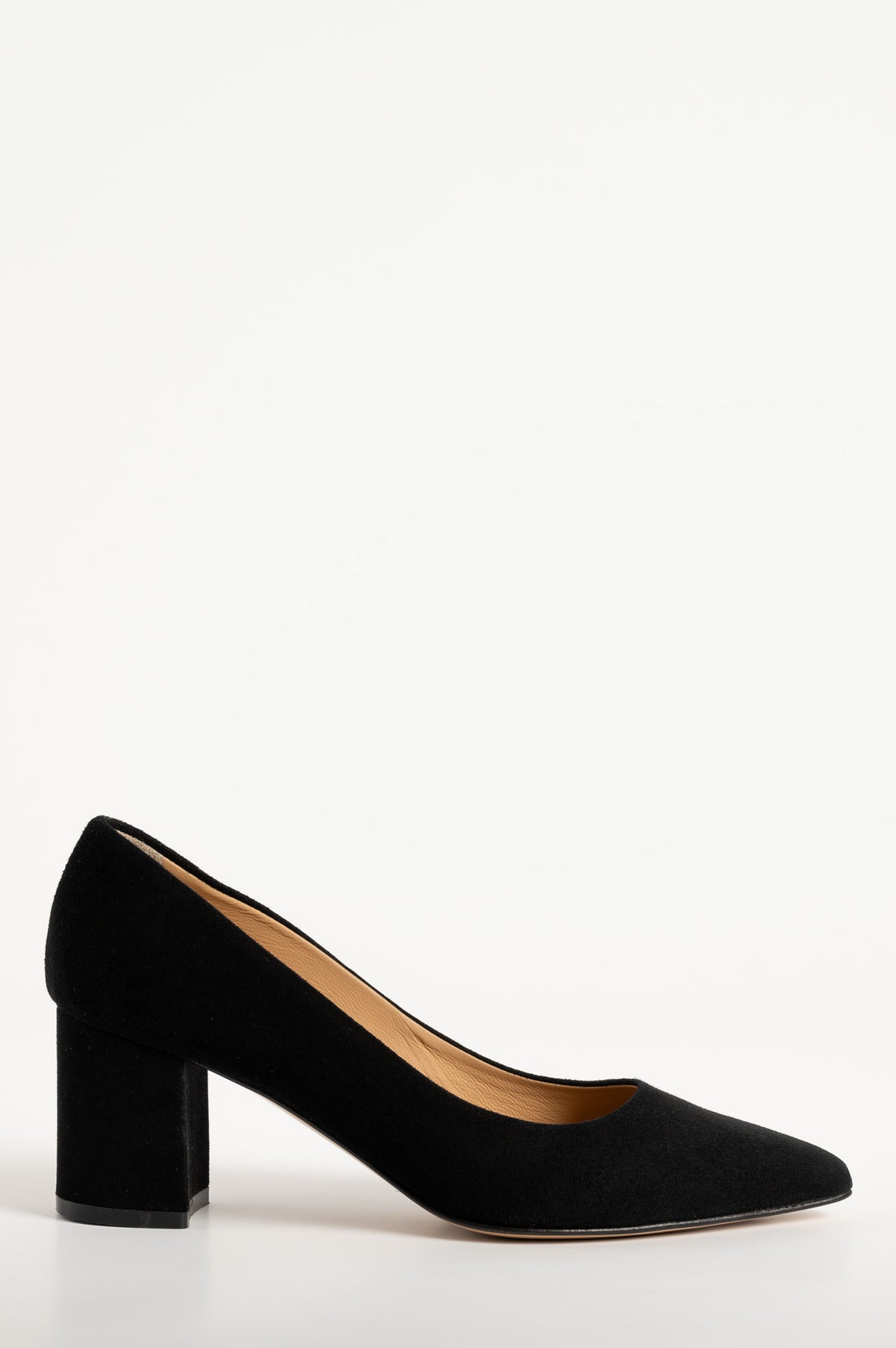 Pump 125 | Black Suede 6cm